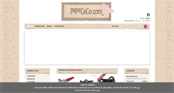 Desktop Screenshot of papecoco.com