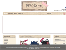 Tablet Screenshot of papecoco.com